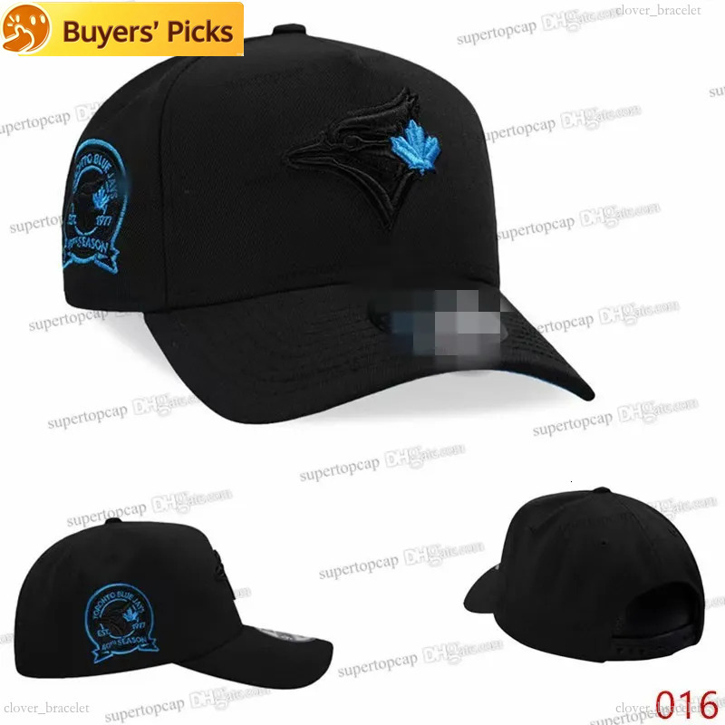 Hommes TOUTES les équipes Baseball A-Frame Chapeau réglable Blue Jays Vintage Sport Snapback Caps chapeau à bord incurvé Casquette de camionneur