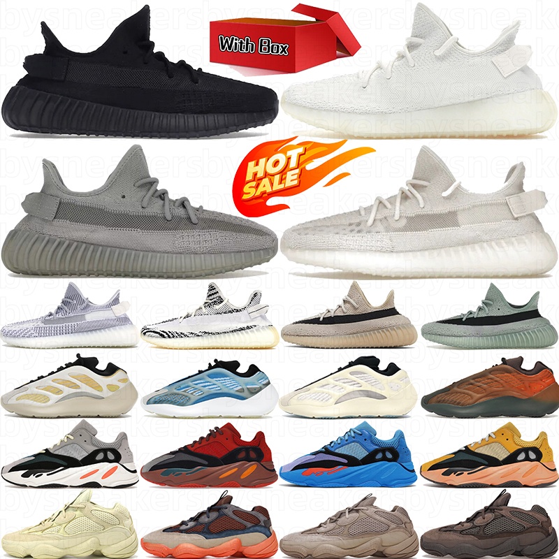 Avec boîte Designer 700 chaussures de course 350 chaussures V2 V3 baskets baskets 500 chaussures décontractées baskets hommes sport Sneaker femme