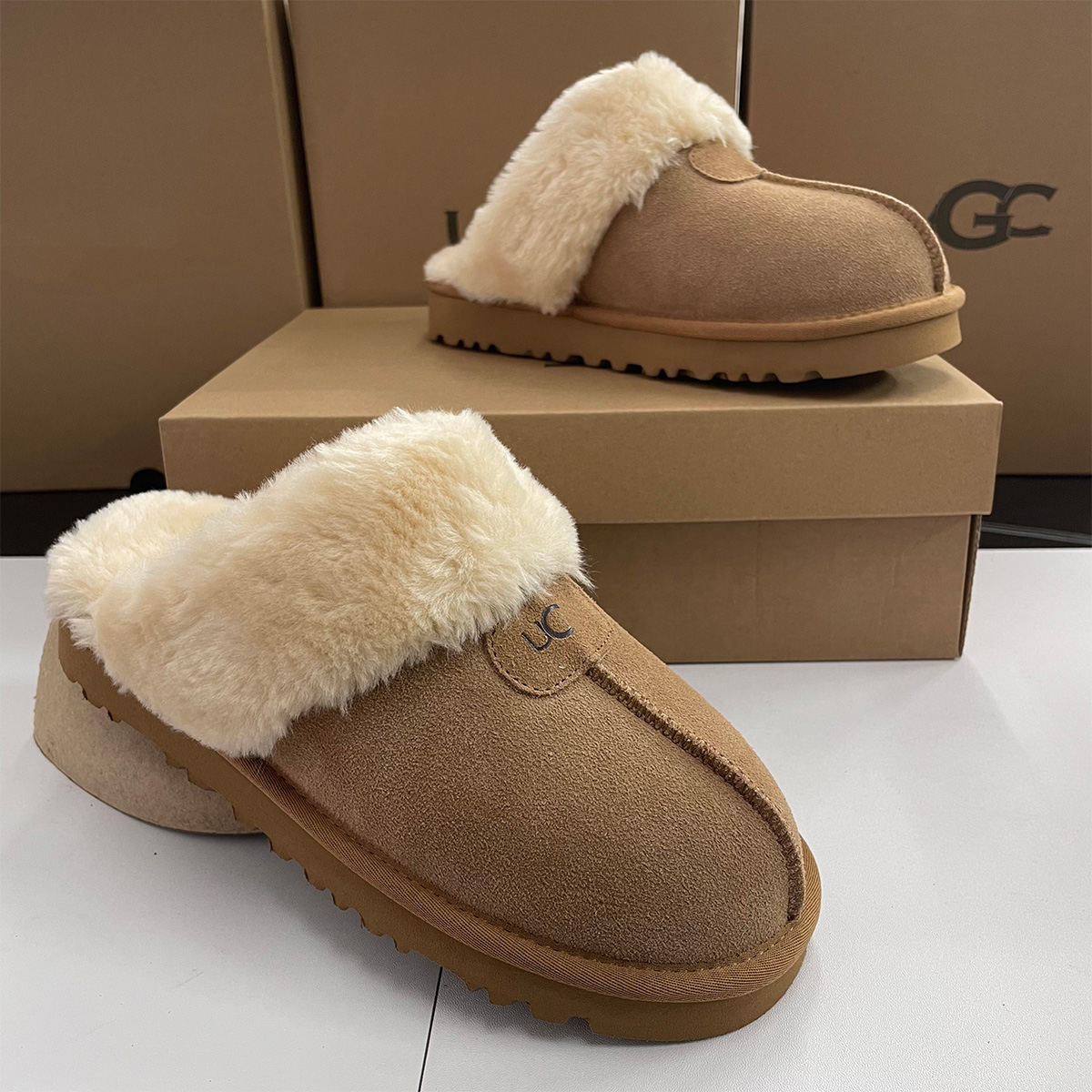 Designer Snow Boots Women Tasman Slippers Platform Boot Tazz Slide Mustard Seed Ultra Mini Slipper Chestnut Suede Men Shoes Womens Winter Ankle Boot