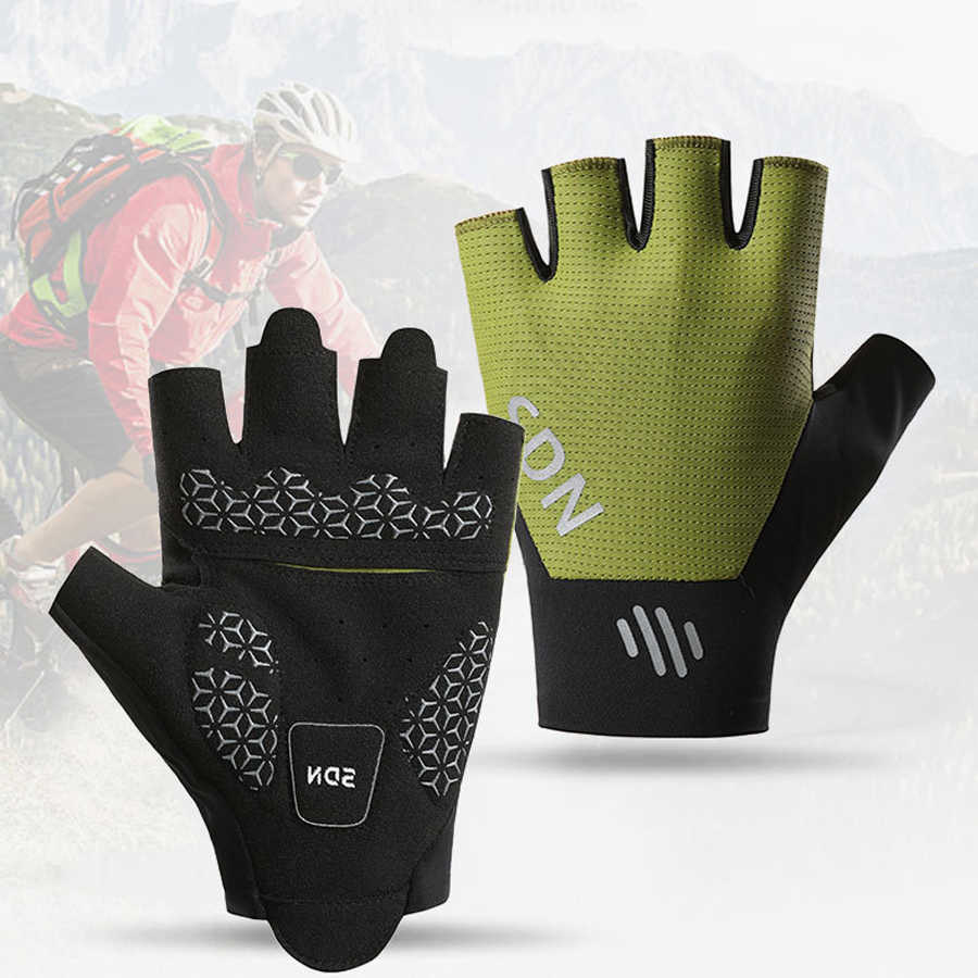 cycling Summer gloves men's outdoor half finger breathable hiking anti slip cycling fitness hiking half finger gloves S26080484BC