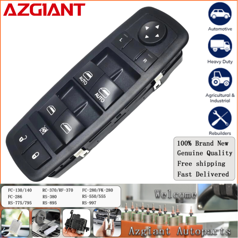 AZGIANT Lève-vitre interrupteur principal commande principale de fenêtre électrique remplacement côté conducteur pour Chrysler 300 C S 200 C S Do