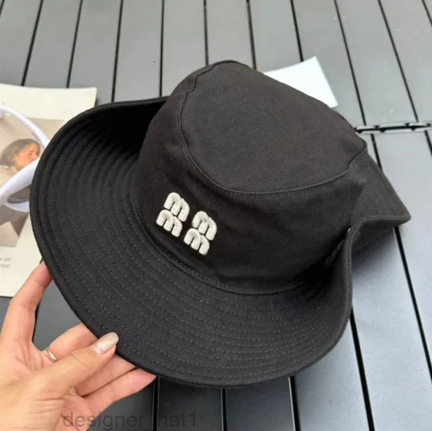 Hot designer bucket hat for women luxury hat embroidered letter wide brim women mens hat fisherman hat high-quality fashion sun shading hat versatil