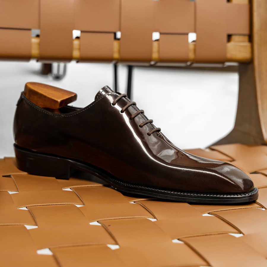 Quality 2025 High Hanmce New Men's Dress Suit Cow Genuine Leather Oxfords Shoes With Free Shipping Hot H260805