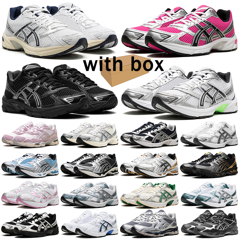 Free shipping gel 1130 with box designer running shoes for men women trendy black white grey blue pink 14 trainers comfortable mesh nyc durable snea