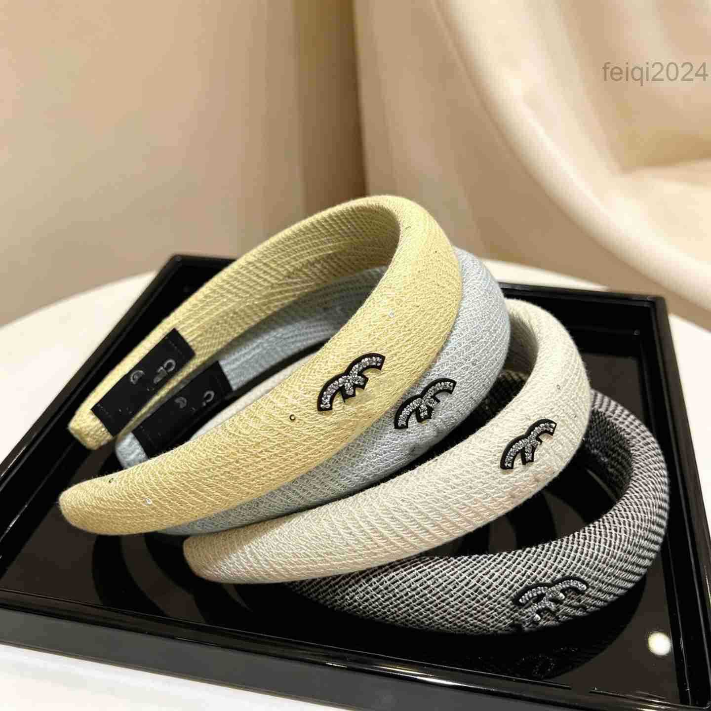 Designer Headband cc HairJewelry Designer Headbands 4Colors Brand Women High Quality Headband Designer Hair Hoops