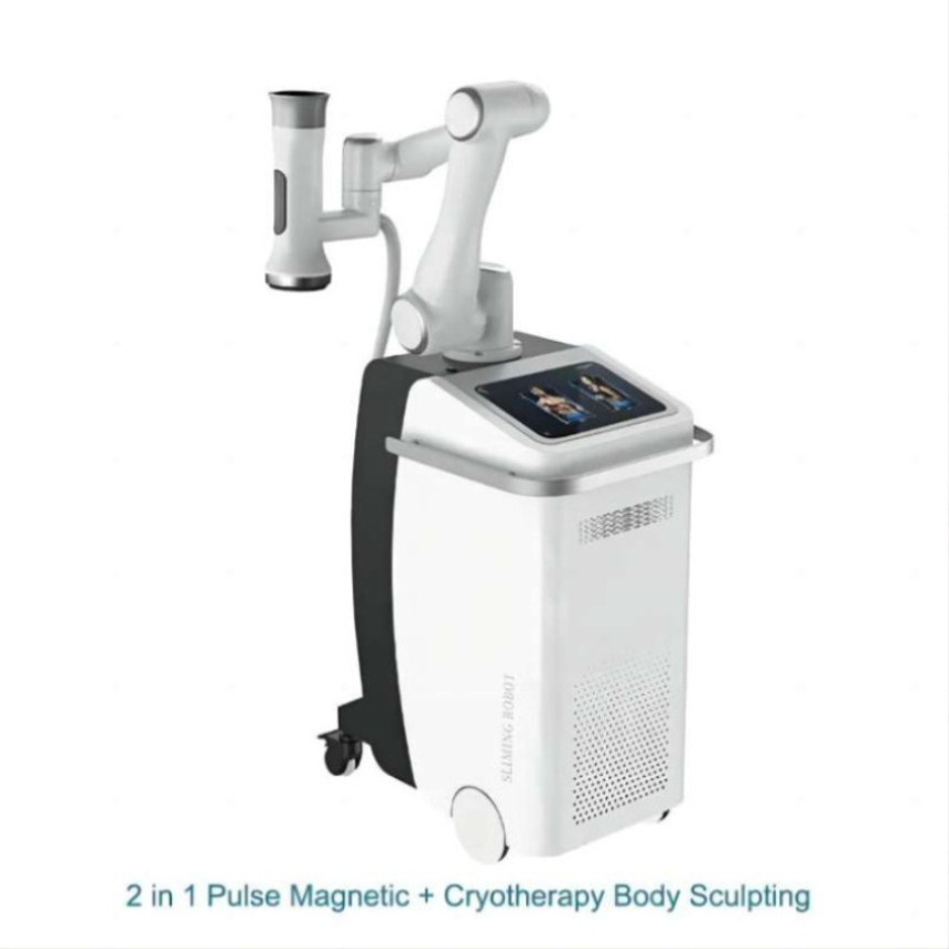 Slimming Robot High Intensity Focused Electromagnetic Ems Muscle Stimulator Cryo 360 Cryo Therapy System Fat Burnner Zz.V1.0A