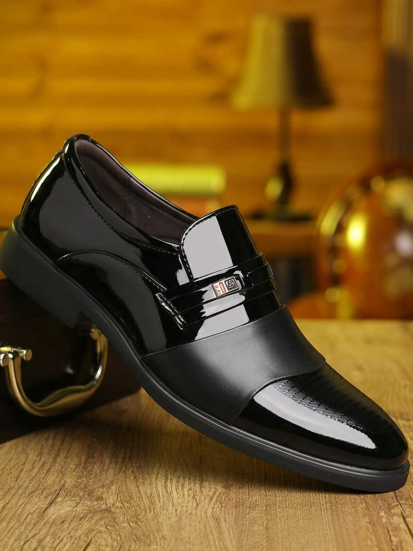 Shoes New men's formal leather Casual business non slip footwear Fashion minimalist work shoes Comfortable male H260805