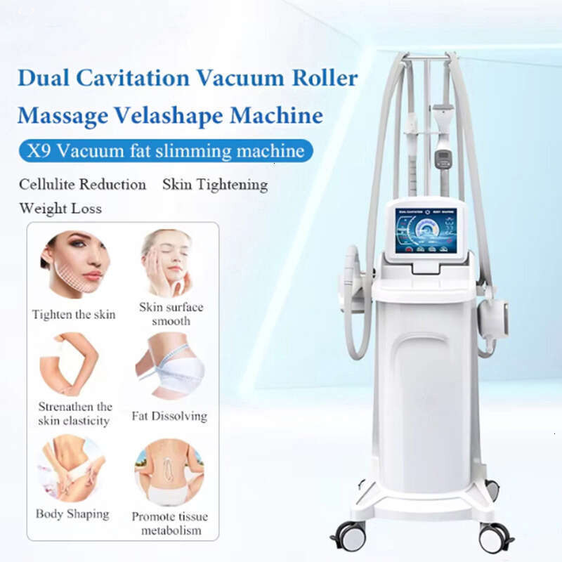 Ace New Technology Vela Body Shape Body Wrinkle Removal Slim Shape Slimming Machine And Vacuum Drum Body Massage Fat Reducing Machine