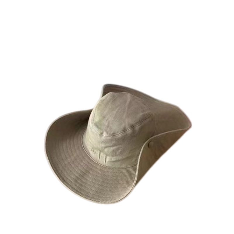 Fashion embroidered letter bucket hat designer summer western high quality cowboy style fisherman hat outdoor camping hiking mountain climbing hat o