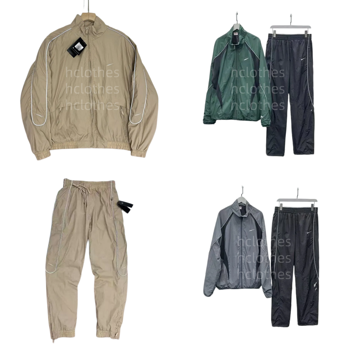 naikei mens Tracksuit Designer mens Jacket Pants 2Piece Set womens Tracksuit Windbreaker Embroidery Casual Sports Running Spring Autumn Suit Wholesa