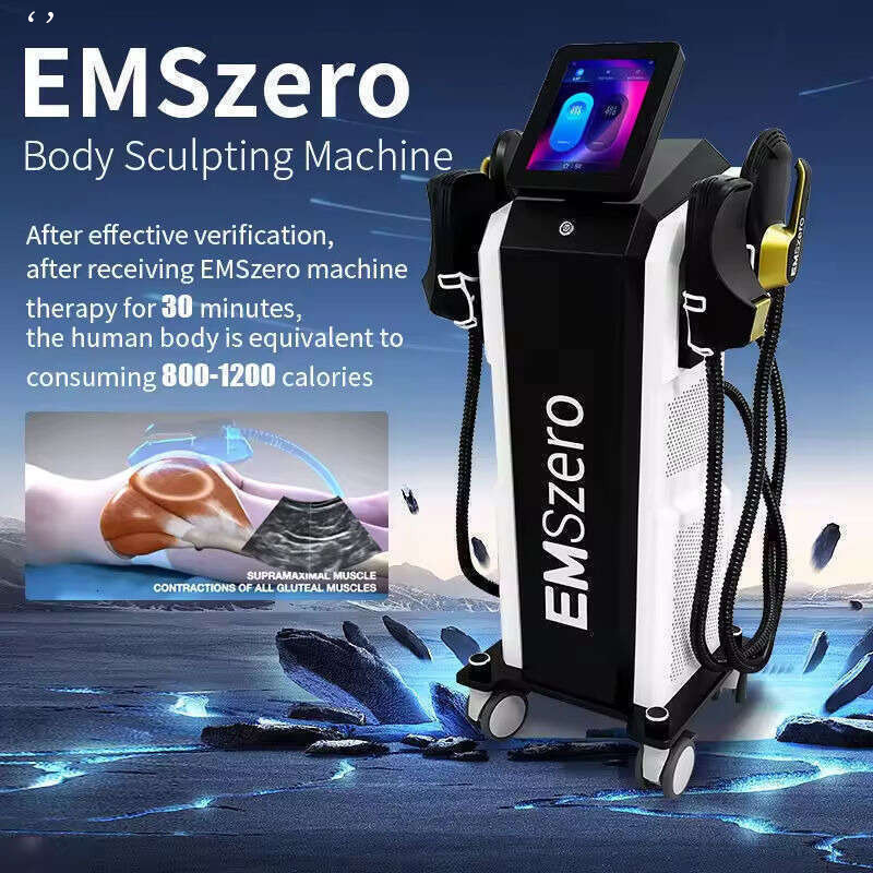 EMSZERO Muscle Stimulator Massager Machine Physiotherapy Instrument EMS Device For Body Relaxation Therapy Home Use Beauty Equipmen