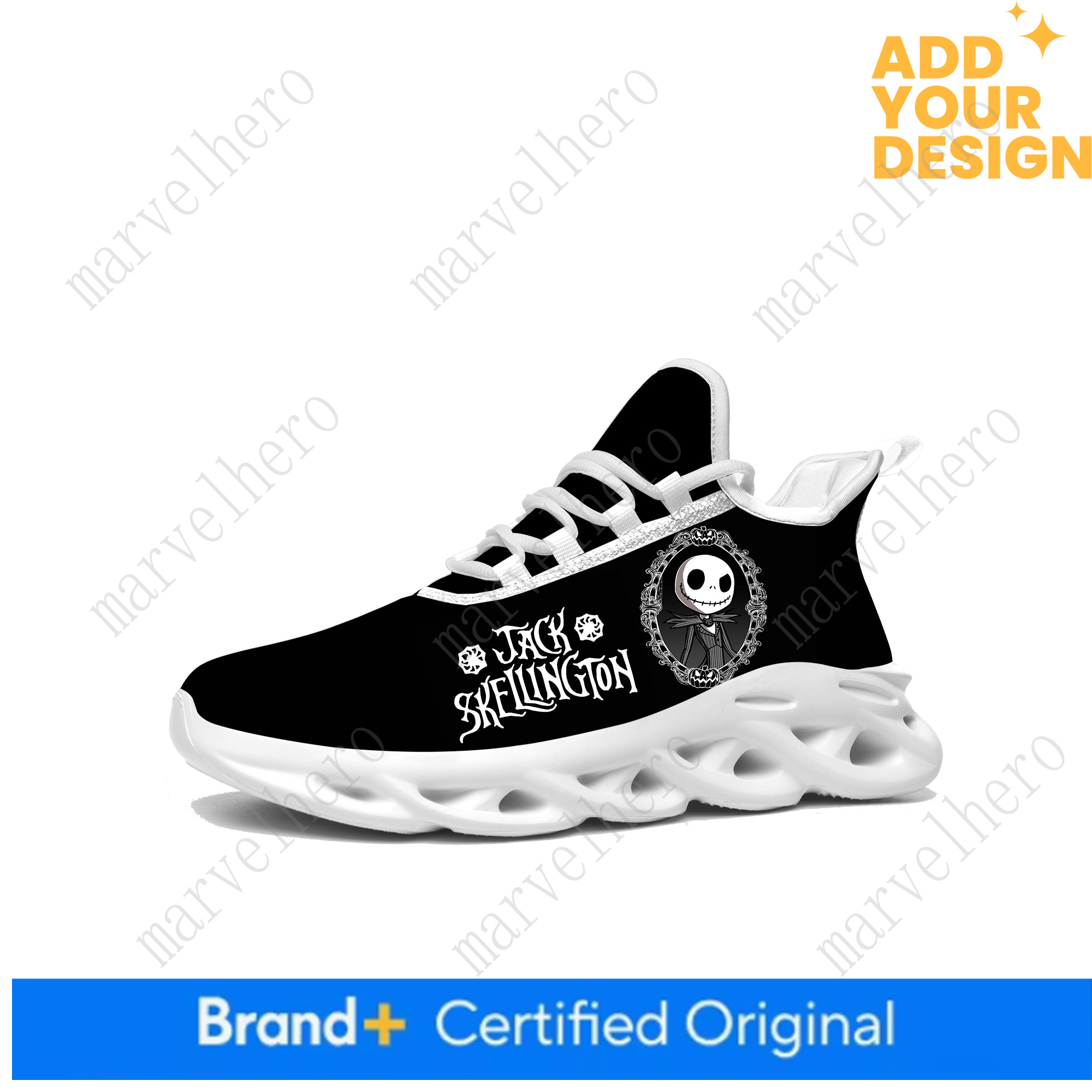 The Nightmare Before Christmas Flats Sneakers Tupac Rapper Cartoon Pop Mens Womens Sports Running High Quality Sneaker Lace Up Mesh Footwear Custom