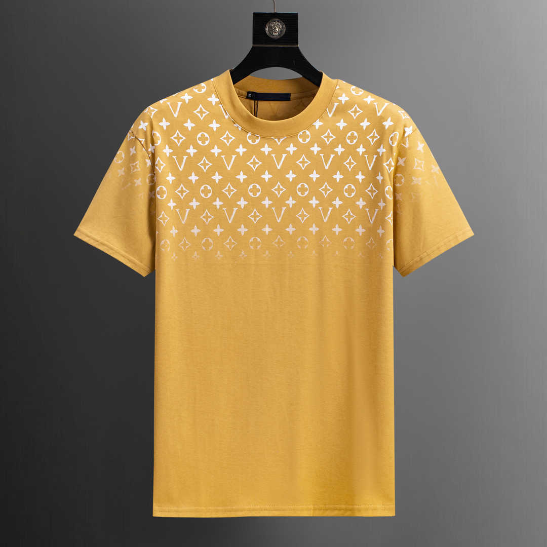 Casual Men's Summer Tshirt Clothing Gradient T-Shirt For Men Women Designer Tees Shirt Mens Streetwear Clothing Crew Neck Tshirt D260805