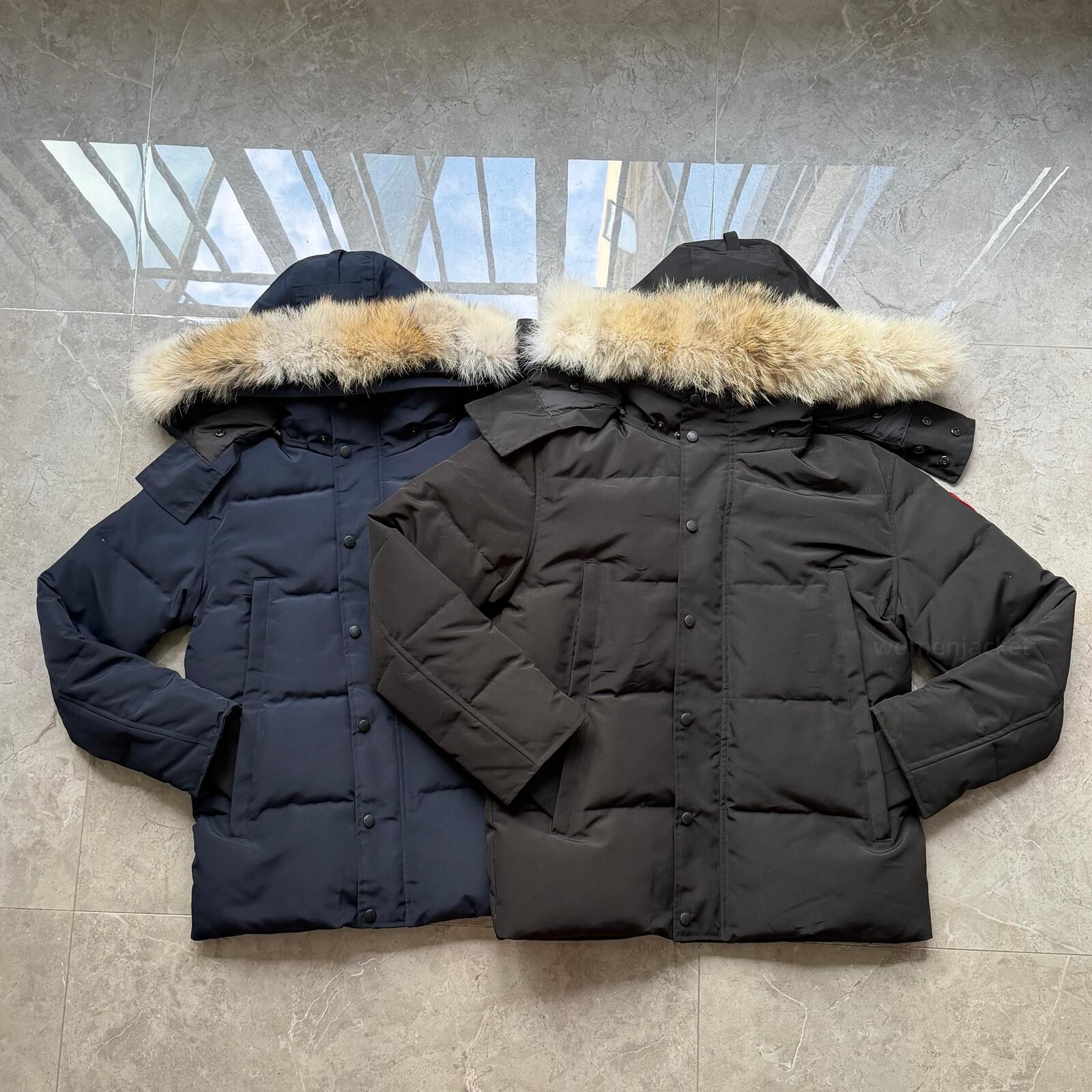 Doudoune Puffer Jacket Designer Wyndham Canadian Men Winter Jackets Warm Windproof Luxury Men Women Down Jacket Fashion Hoody Coats XS-2XL