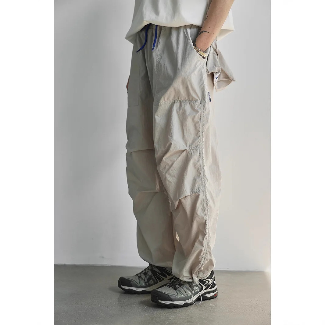 Lightweight Quick Dry Outdoor Work Trousers For Men Women Summer Casual Loose Straight Leg Long Pants Mountain Hiking Bottoms 260805