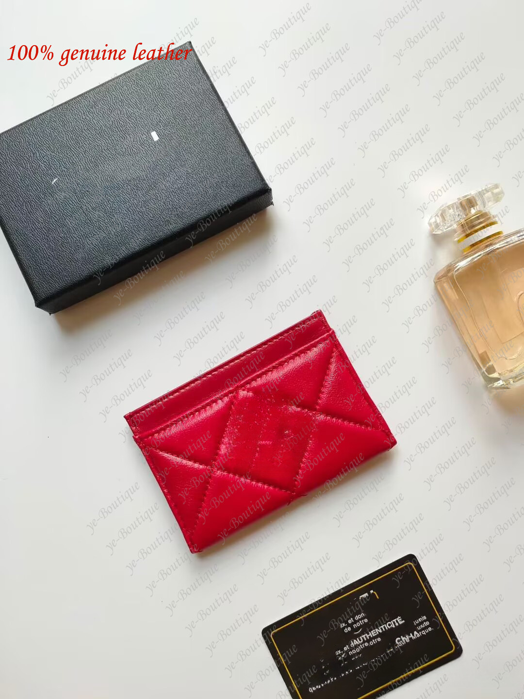 10A designer cc wallet Card Holder Soft Lambskin classic embroidery thread Short Wallet Small Style Quilted New Ultra-thin Genuine Leather with lago