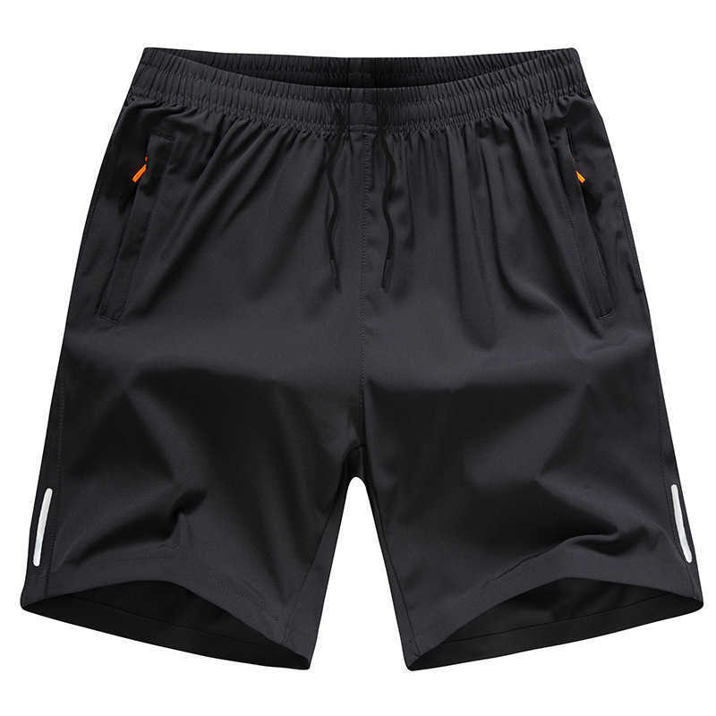 New men's summer quick-dry ice silk sports shorts casual loose fit large size thin five-point beach shorts S260804T14D
