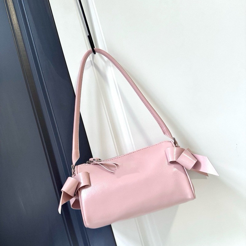 New Arrival Vintage Bow Underarm Bag for Women Niche Luxury Shoulder Bag Fashion Versatile Elegant Purse