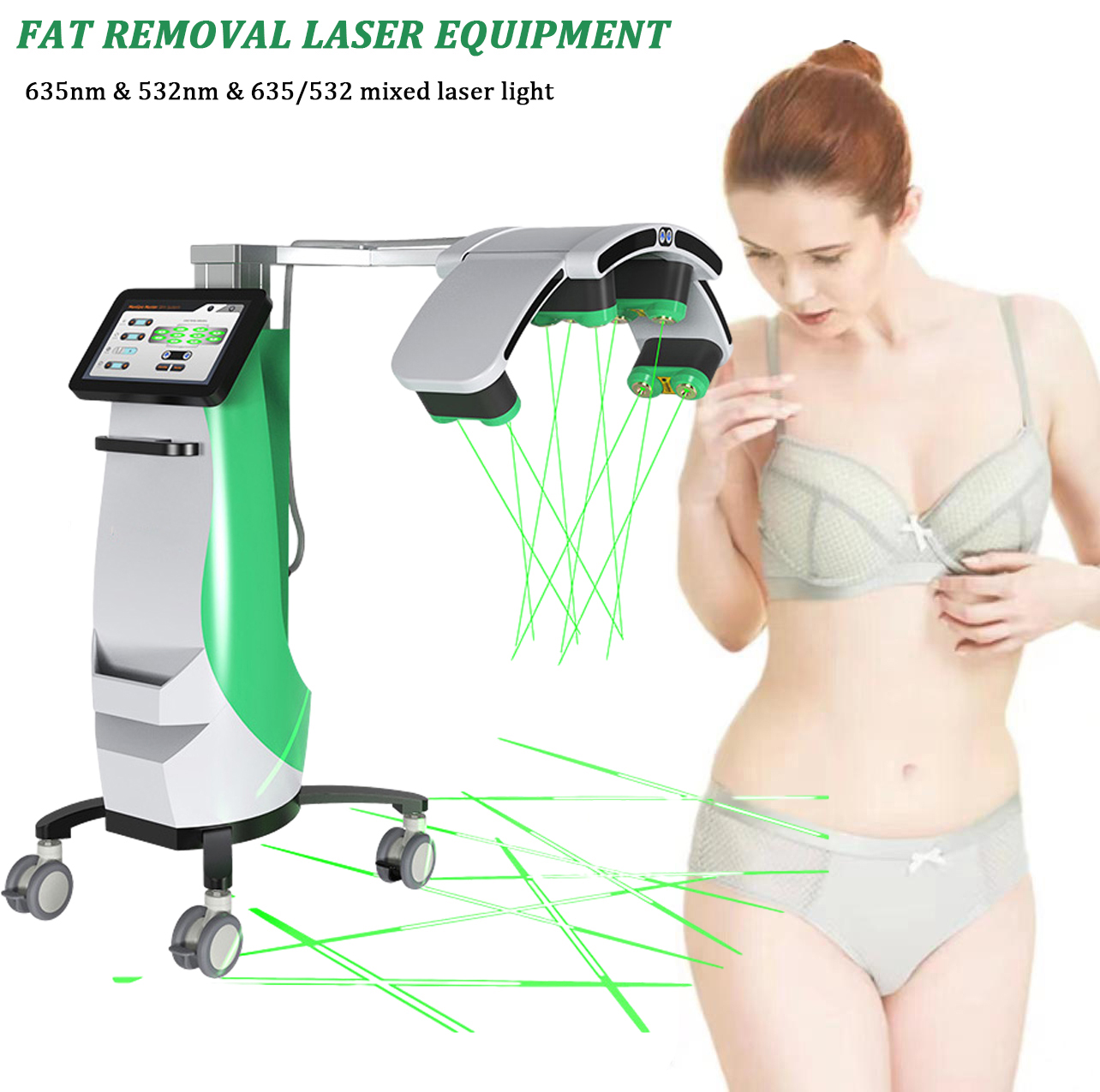 Lipo laser fat melting infrared slimming machine dual wave lipolaser skin lifting laserlipo diode lipolysis liposuction machines Mitsubishi lamps