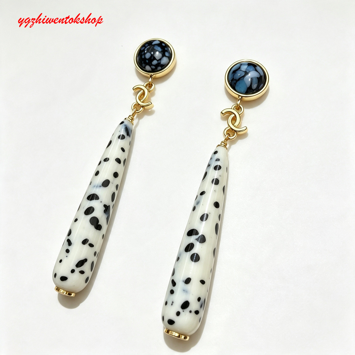 box Channel Earring CC Jewelry 26 Models Spotted Long Earrings Fashionable Classic For Everyday Wear Womens Style