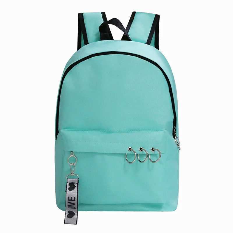 Solid Trendy Backpack Lightweight Rucksack Casual Mochilas School Bag for Teen Boys Girls Back To School Daily Travel S2608047D6Z