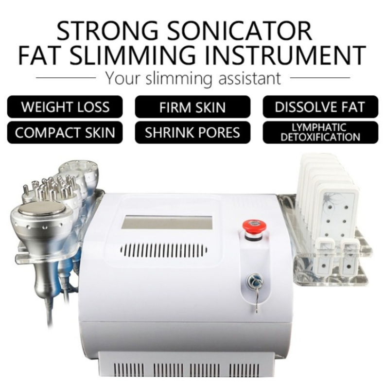 Slimming 40K Ultrasonic Cavitation Vacuum Bipolar Tripolar Rf Body Face Skin Tighten Lipo Laser Fat Burning Weight Reducece Zz.V1.1B