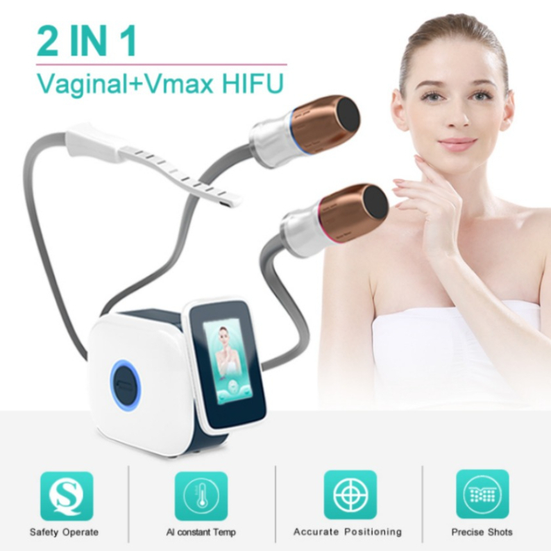 Slimming Machine Hifu V Max With 3.0Mm 4.5Mm 2 Cartridges Vmax Face Lift Ultrasound Machine For Salon Use Zz.V1.1B