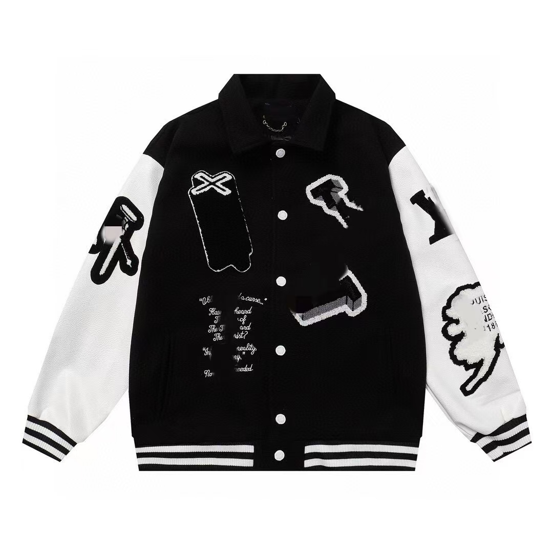 Mens women Jackets Long Sleeve Green Baseball Jacket Fashion Brand Jacket designer campus winter high quality jackets baseball jacket trend brand le