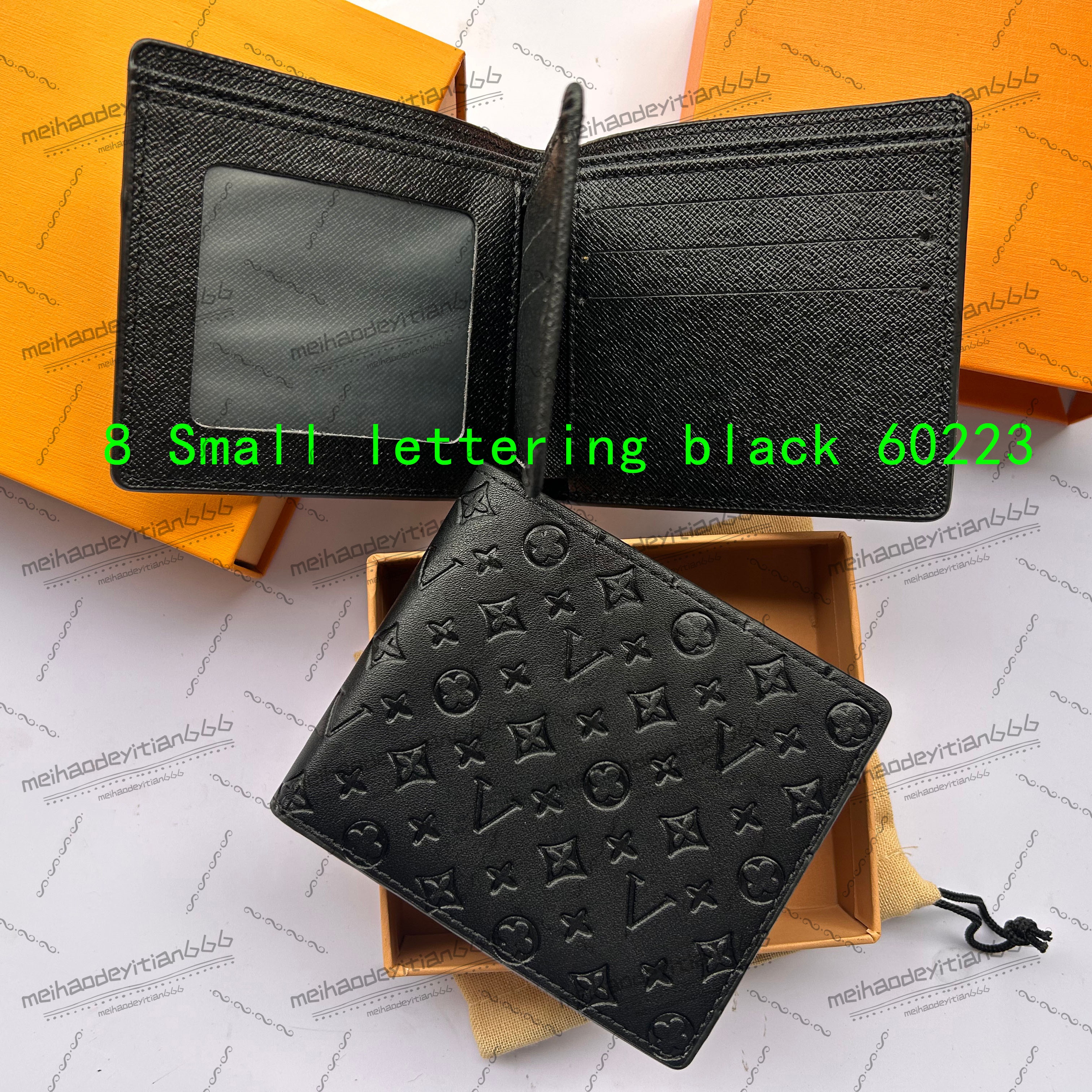5A Genuine leather Designers Men wallets flower card holder women fashion plaid style purse mens Clutch wallet luxurys Man Bags with box and dustbag