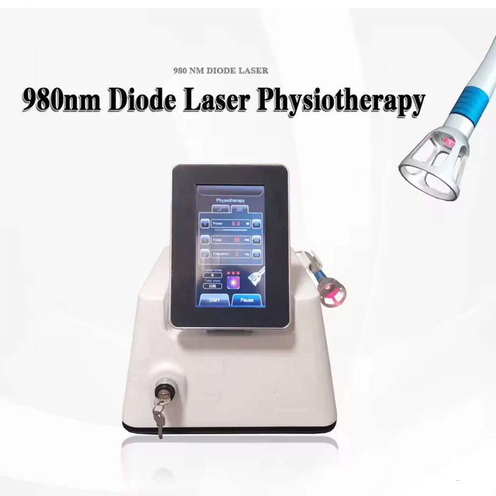 Hot Selling 980Nm Diode Laser Physiotherapy Rehabilitation Device Laser Therapy Pain Relief Red Light Therapy Beauty Machin