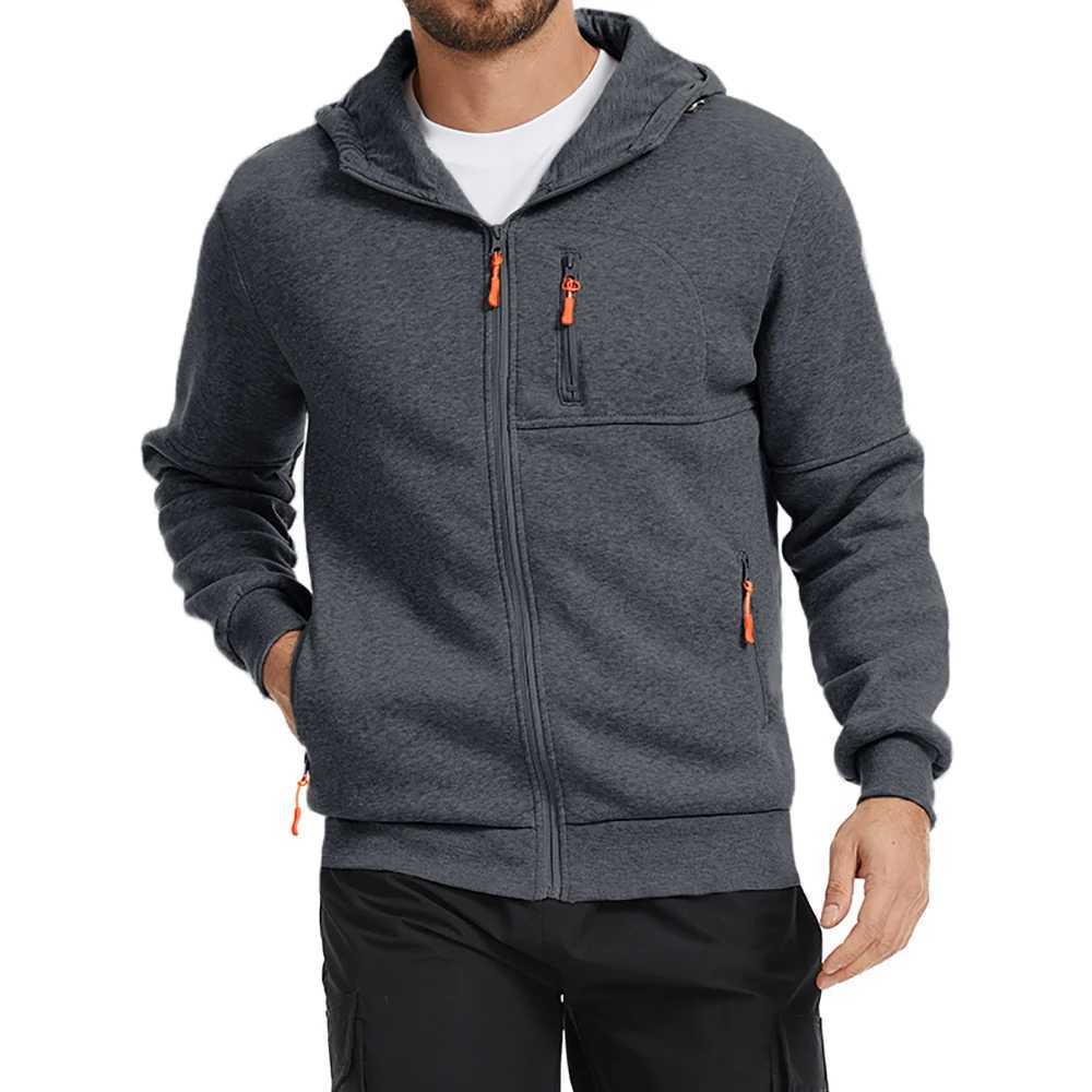 Men's Hooded Sweatshirt Jacaket Casual Zipper Desigan Breathable Simple Basic Style Outwear Stylish Slim Fit Male Jackets S26080583TU