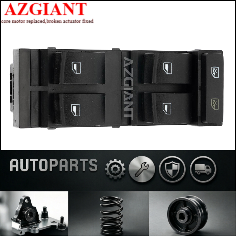 AZGIANT Interrupteur principal de fenêtre électrique, régulateur de fenêtre, bouton de commande principal, lève-porte automatique, accessoire de