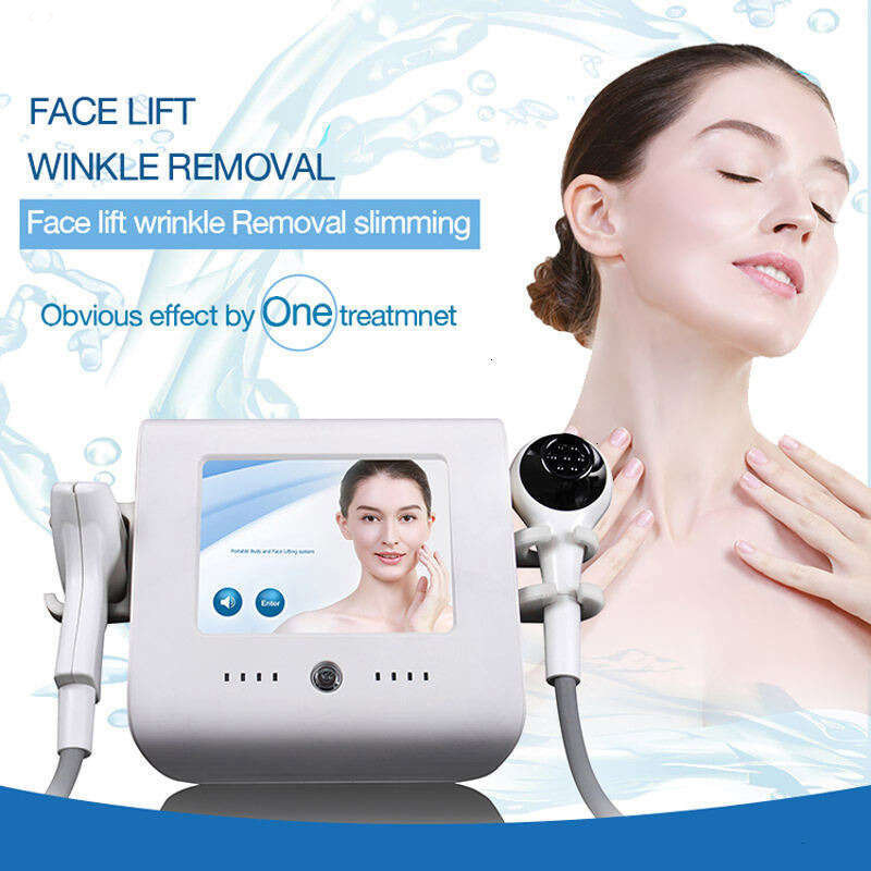 RF Beauty Equipment 2 Handles Vacuum Rf Facial Massage Skin Rejuvenation Lifting Cooling Radio Frequency Machin