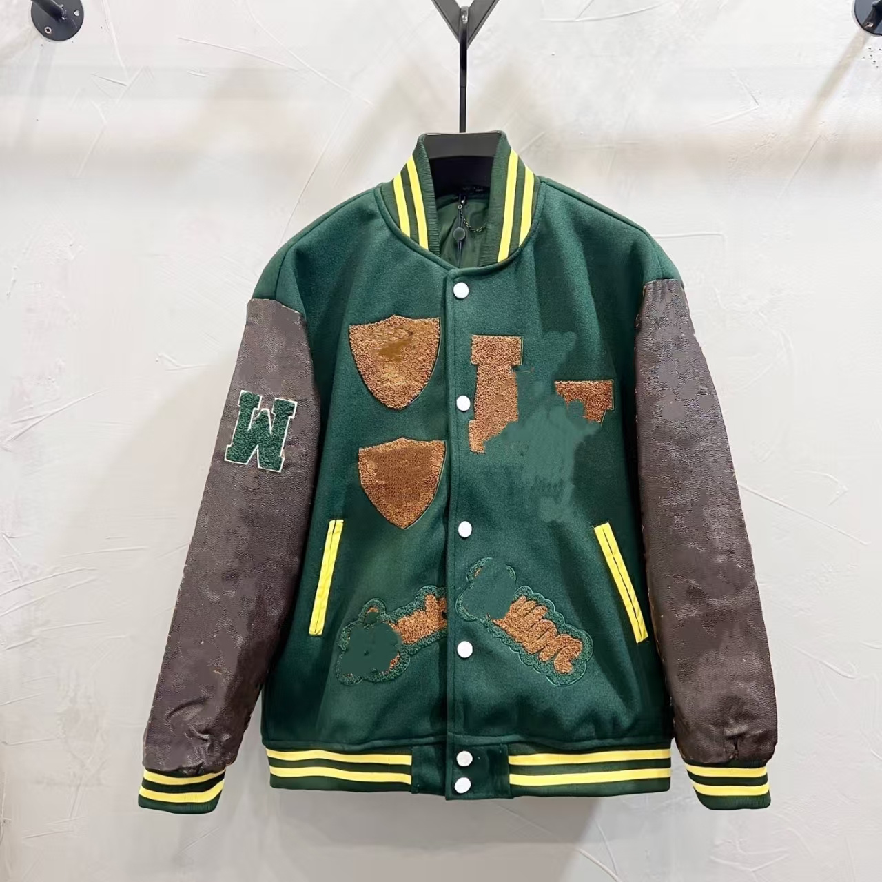 Men's Jackets Fashion Brand Mens women Jacket designer campus winter high quality jackets baseball jacket trend brand letters letters embroider