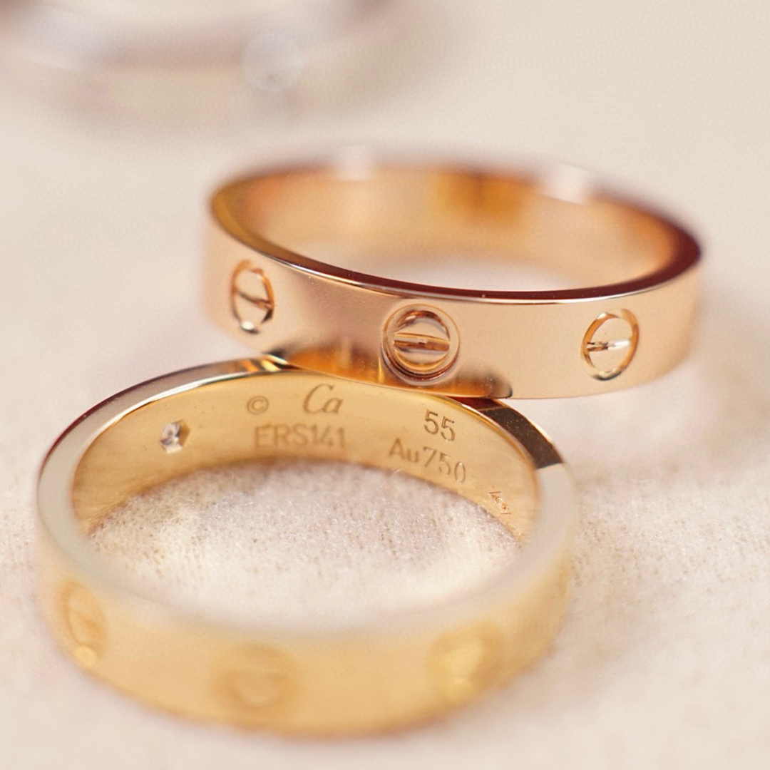 Ring designer ring luxury rings classic for rings cluster rings women 12A diamonds designer jewelry Cross wedding rings size 5-12 very nice