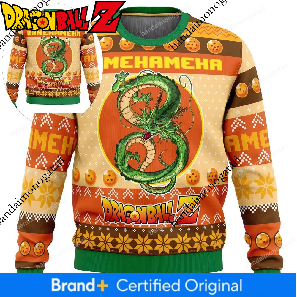2026 Fall/Winter Dragon Ball Z Shenron Turtle Kamehage Cosplay Pullover Hoodie, 3D Print Retro Street Style d931