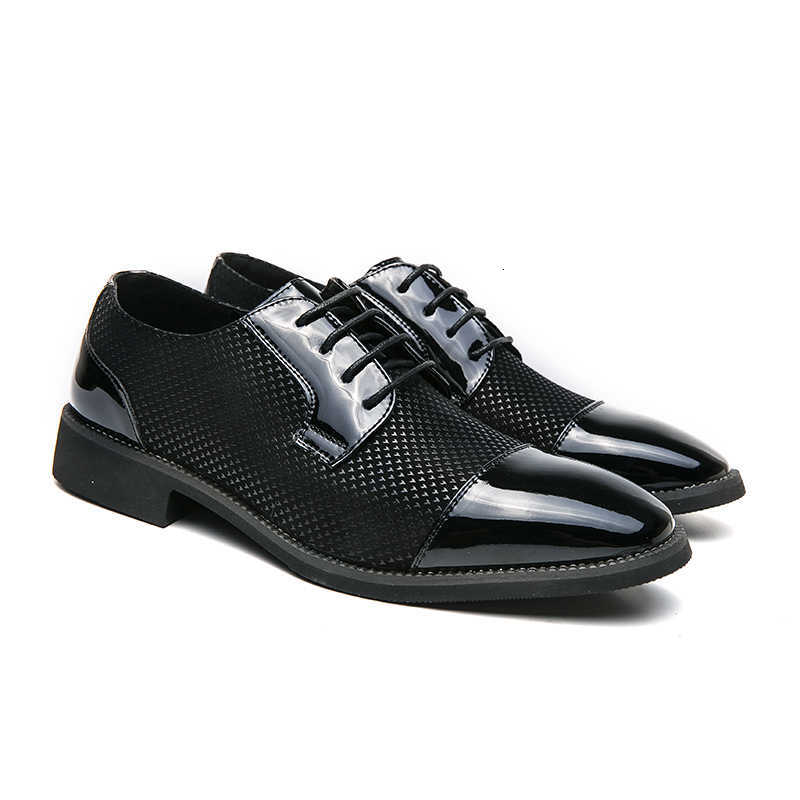 Formal Business High-Quality Shoe Breathable Casual Lace-Up Formal Wedding Shoe Outdoor Anti - Slip And Comfortable Office Shoes H260805