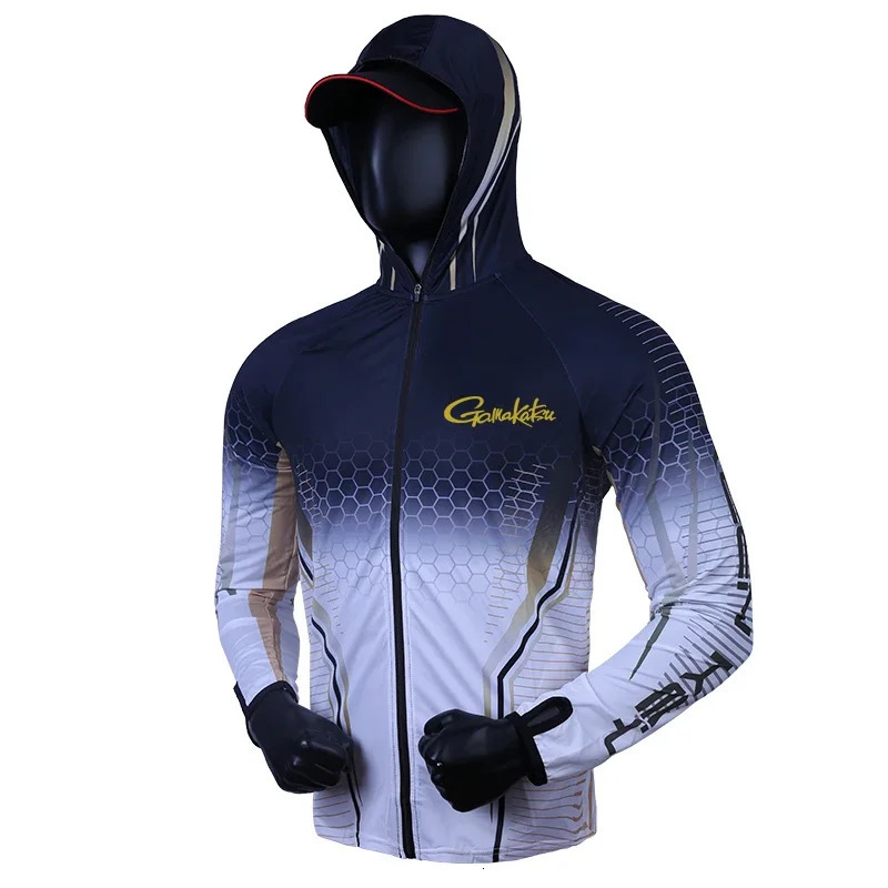 Summer Fishing Clothings Quick Dry Sun Protection Fishing Shirts Anti-UV Camping Hiking Clothes Fishing s 260805