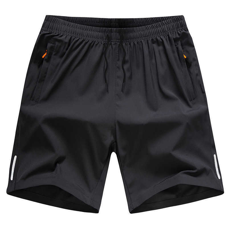 Men's Shorts summer ice silk sports quick drying pants loose 5-point large pants wearing beach casual pants outside S260804KVNF