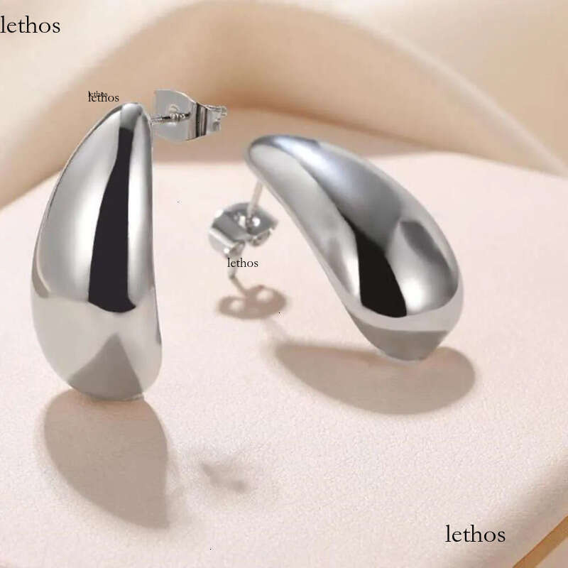 AA Stud Earrings Stainless Steel Water Drop Ear Piercing For Women Delicacy Fashion Ears Jewelry Gift Tendency Free Delivery 2024 so z240624 87
