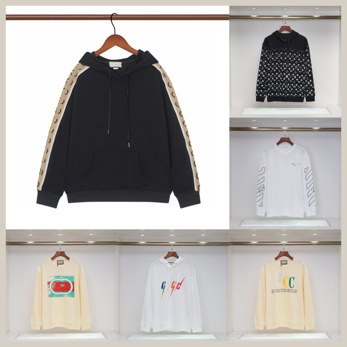 Mens Women Hoodies Designer Luxury Brand Letter Prints Athleisure Loose Fit Autumn Winter Streetwear Top Quality Sport Sweatshirt