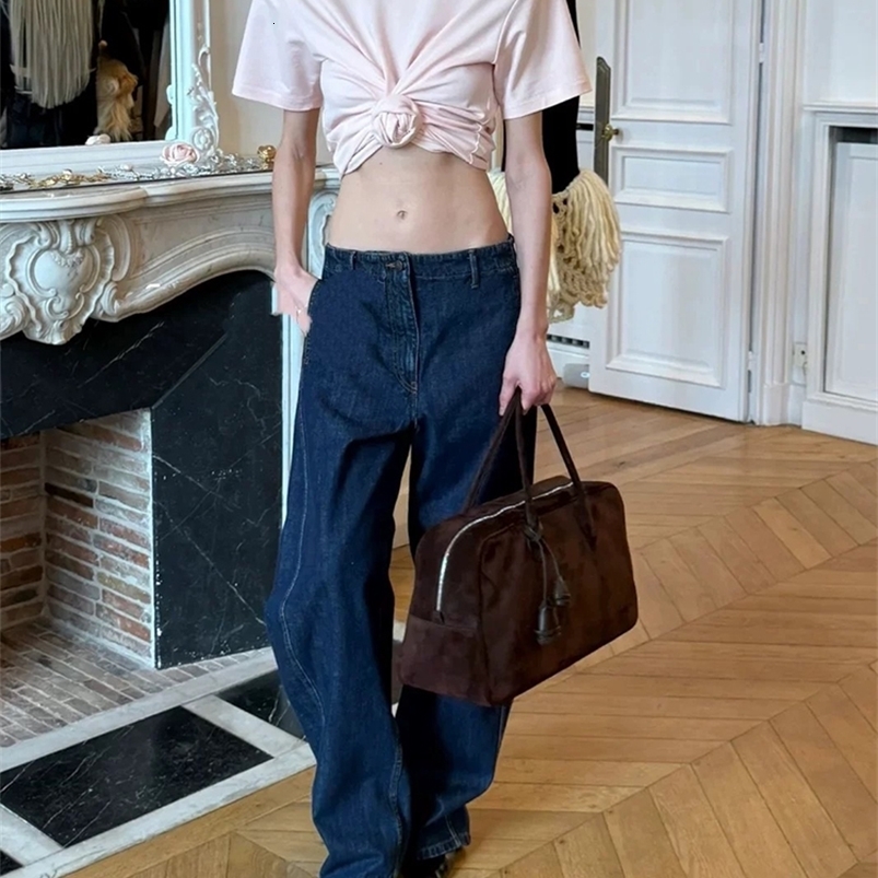 Womens Short-Sleeve Crew Neck T-Shirt with Knotted Twist Detail Y2K-Style Sexy Cropped Top for Summer 2026 260730