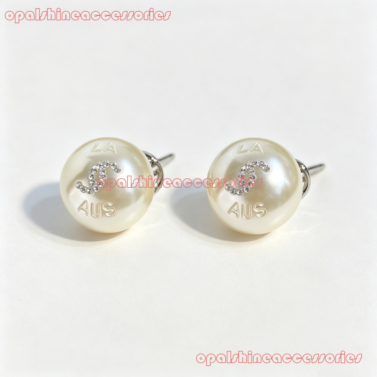 Designer Jewelry Channel 26 new pearl earrings simple and elegant versatile CC Earring