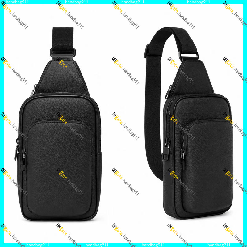 Designer Avenue Slingbag PM Bag Black Cowhide Embossing Men Rush Bumbag Waist Bag Crossbody Waist Welt Shoulder Bag 10A Top Quality M28589 M14953 M2