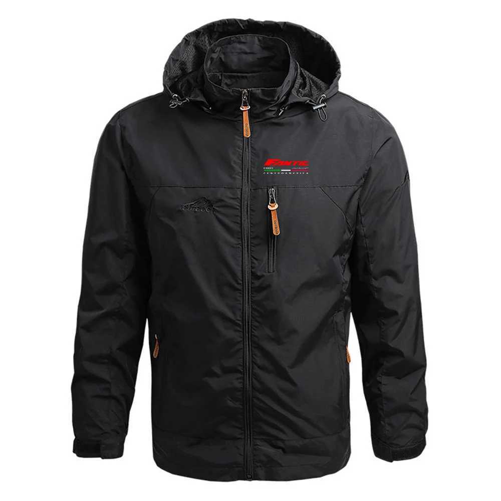 Men's Fantic Motor Print 2026 Spring And Autumn Double-layer Zipper Hoodie Fashionable Jacket Mew Sports Coat Jacket S260805P6SP