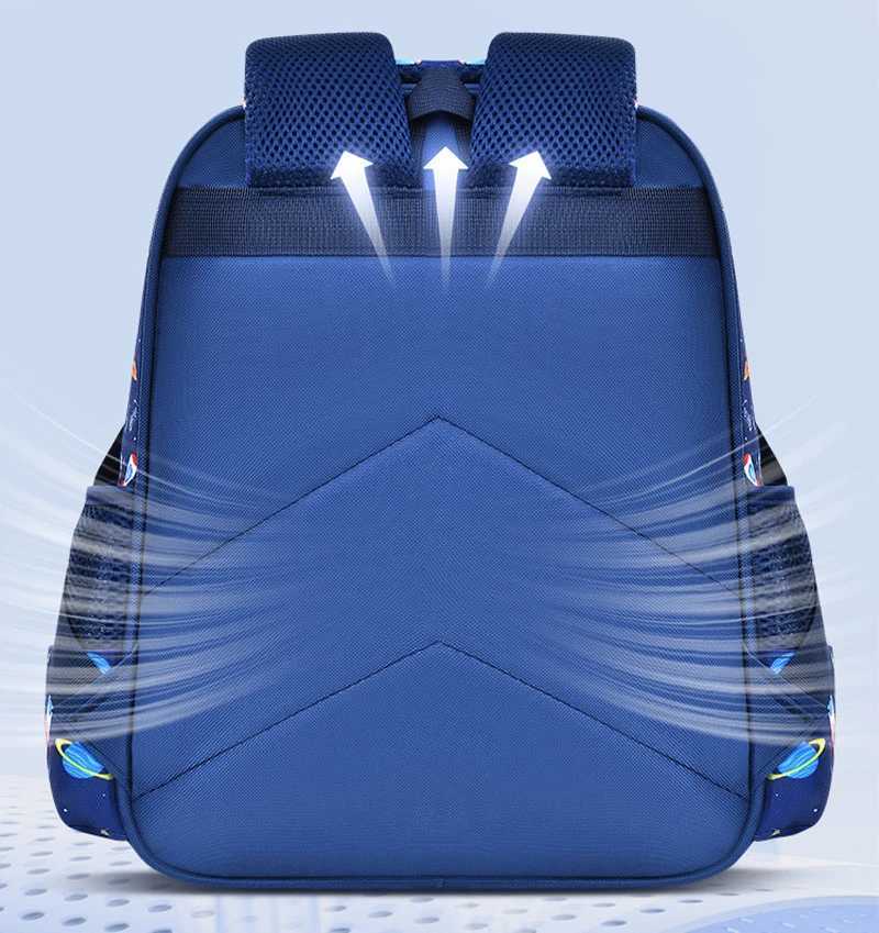Shoulder Children's Bag Kid Backpack Cartoon 3D Stereoscopic Astronaut Little Boy Dream Schoolbag Waterproof Elementary School S2608045858