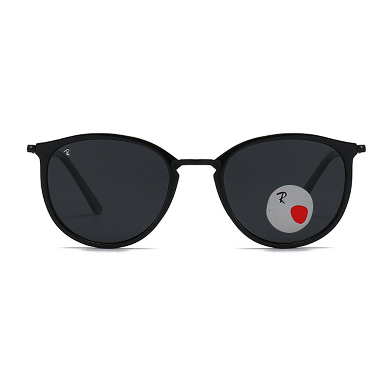 Teardrop shape Sunglasses Round Frame Sunglasses for Men and Women Casual rainess sunglasses Protection Designer Shade RB sunglasses 695