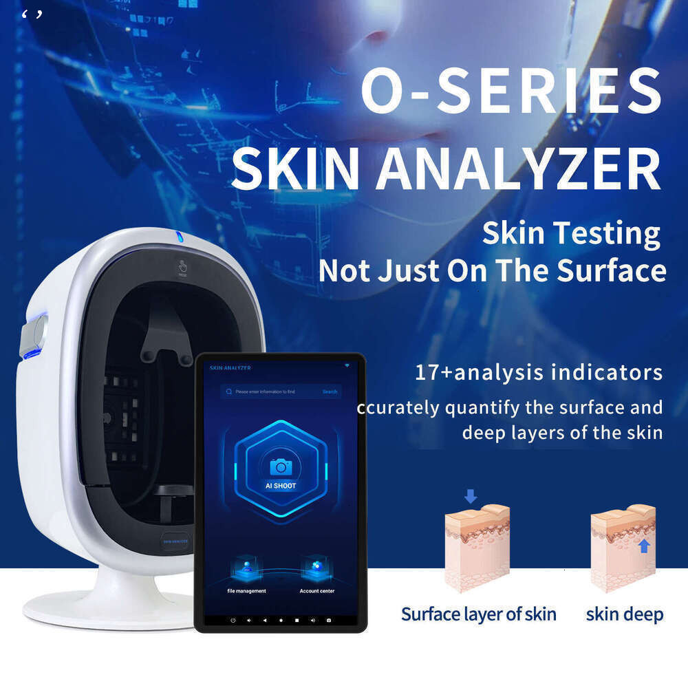 Beauty Salon Use Skin Analysis Machine Skin Analyzer Analizador De Piel Facial Professional Large Screen Skin Detector 7 Spectrum Imaging Skin Analy