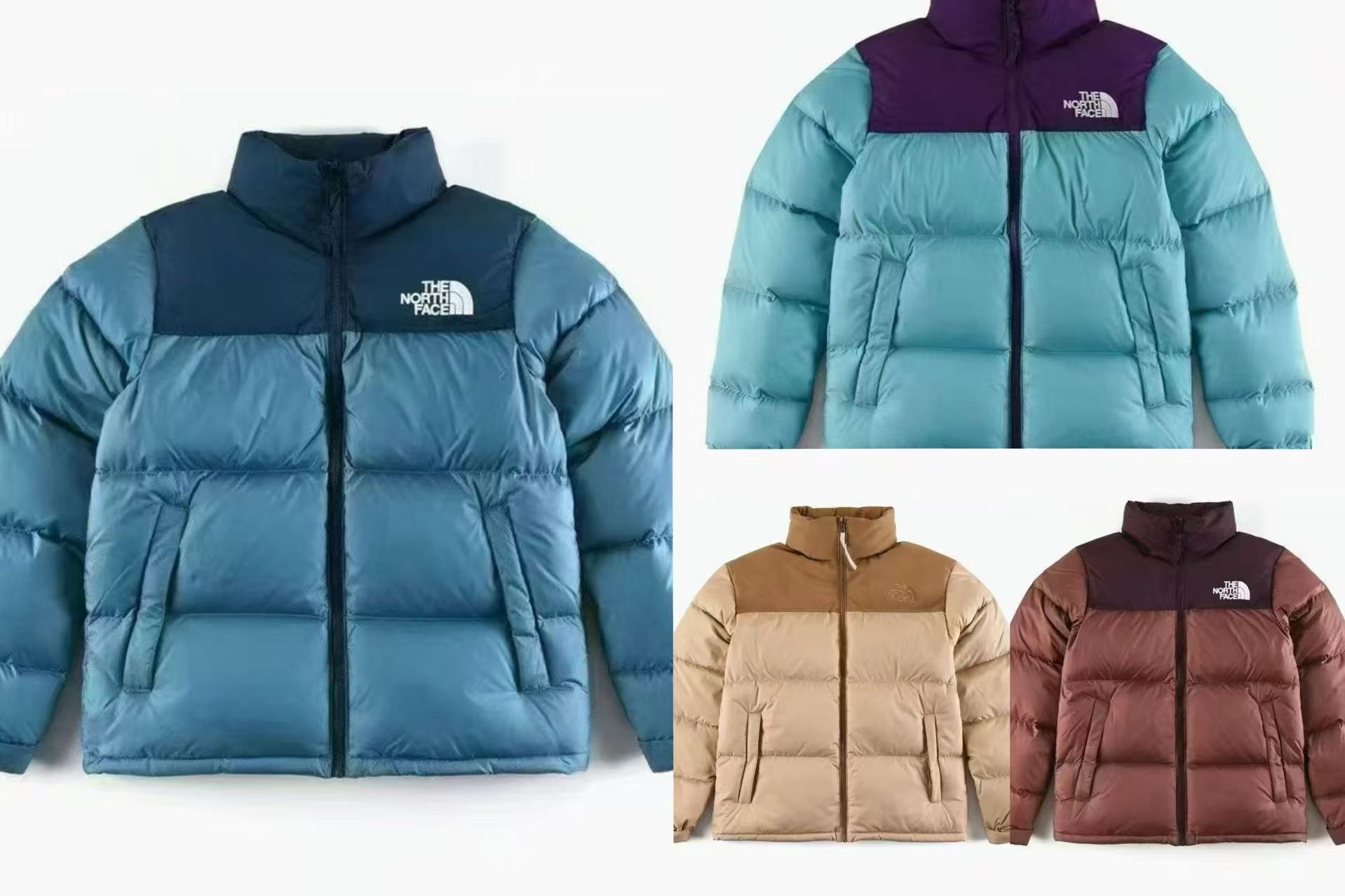 puffer jacket down jackets for men winter sale parkas coats water-repellent finish stowable hood Retro Nuptse Packable Jacket winter jacket 88