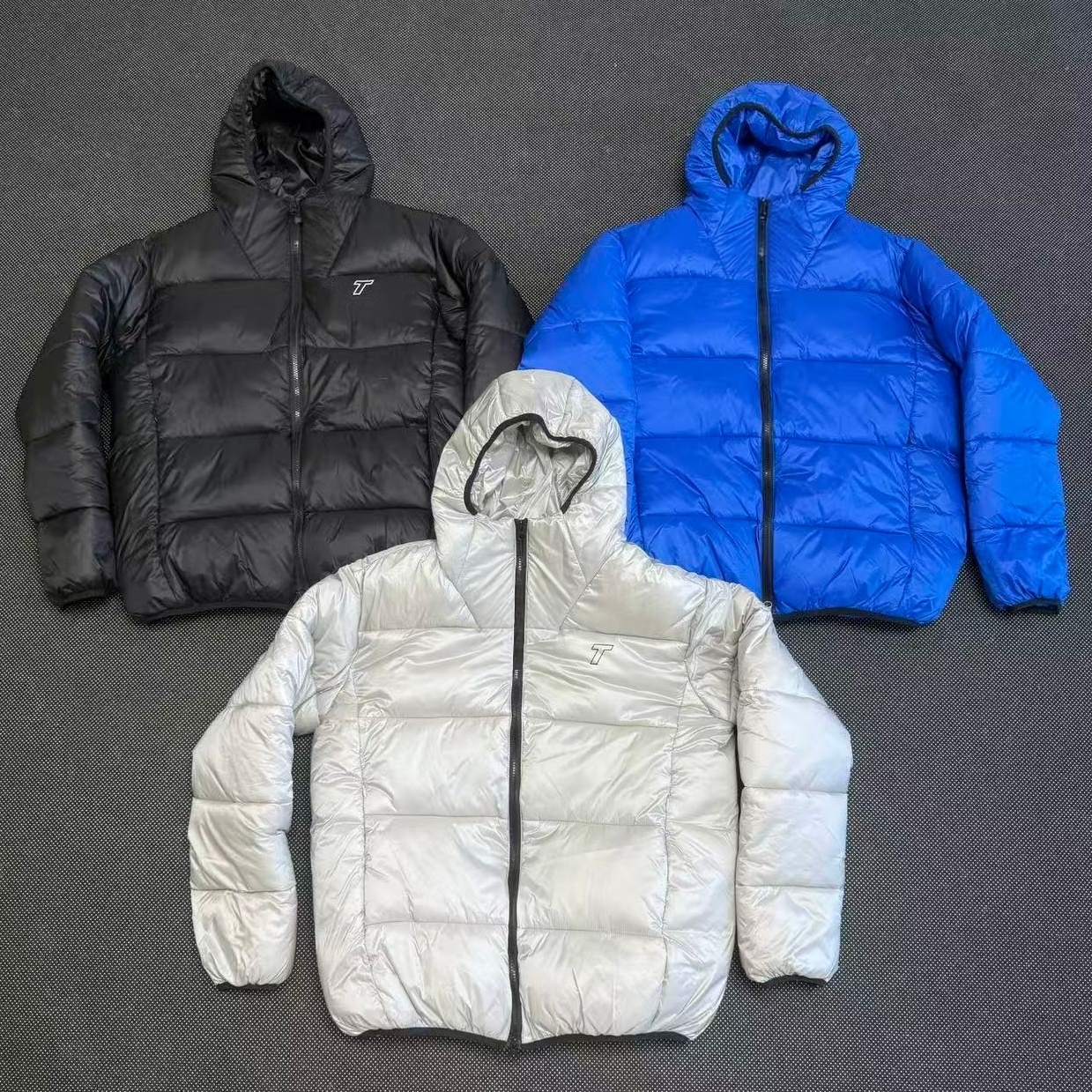 Star designer mens down jacket warm puffy jackets winter waterproof windproof puffer coat thermal lady hooded thick padded jacket cotton down parkas